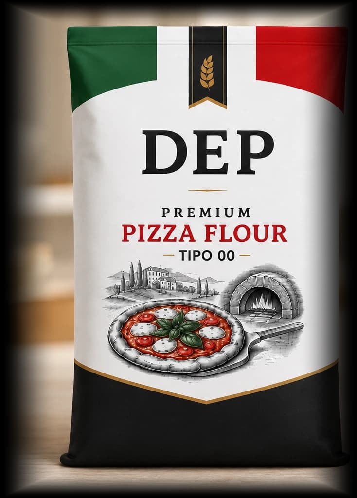 DEP Premium Pizza Flour Tipo 00 professionele bloemzak van 10 kg
